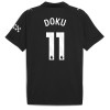 Camisola Manchester City Doku 11 Homen Equipamento 2ª 2025-26